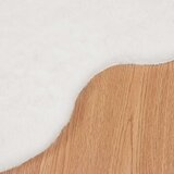 Faux Rabbit Fur Rug Olite Bijelo 80 x 120 cm Poliester | shoptok.hr