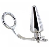 Metal Hard METALHARD COCK RING WITH PLUG ANAL 45 X 50MM u