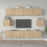 vidaXL 6-dijelni set TV ormarića boja hrasta sonome konstruirano drvo Cijene