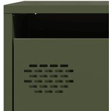  Komoda maslinastozelena 68x39x73,5 cm hladno valjani čelik | shoptok.hr