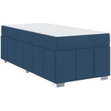  Krevetna konstrukcija s madracem Plava 100 x 200 cm tkanina | shoptok.hr