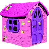 Dohany Toys Proizvod sa nedostatkom - OUTLET - Dohany Roze Velika Kućica za decu 111x120x113cm sa ružičastim krovom ( 502788 ) cene