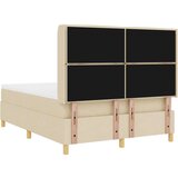 Box spring krevet s madracem Krema 140 x 190 cm tkanina | shoptok.hr