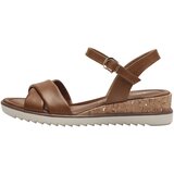 Tamaris Sandali s paščki rjava | Shoptok.si