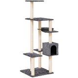  Penjalica za mačke sa stupovima za grebanje tamnosiva 142 cm | shoptok.hr