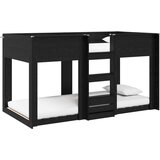  Postelja na vzkraj za otroke Črna Orehovina 75 x 190 cm, (5000137034) | Shoptok.si