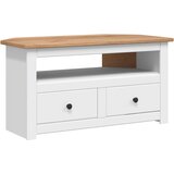  Kutni TV ormarić od borovine bijeli 93x49x49 cm Panama Range | Eponuda.com