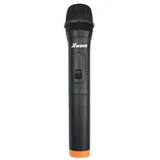 bežični mikrofon 1 kanal/660MHz/20m/Crni