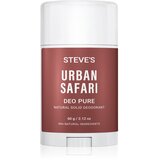 Steve's DEO PURE Urban Safari trdi deodorant brez aluminijevih soli 60 g Cene