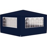  Profesionalni šator za zabave 4 x 4 m plavi 90 g/m² | shoptok.hr
