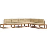  Set vanjskih sofa Prirodna i bež | shoptok.hr