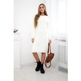 Kesi Striped sweater dress ecru | shoptok.hr