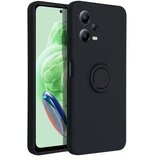  SILIKONSKA RING maska za XIAOMI Redmi NOTE 12 5G črna | Shoptok.si