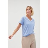 Marisse Women's T-Shirt L-Ts-4600 Blue | ePonuda.com