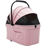  Sklopiva kolica za kućne ljubimce Ružičasta 78 x 54 x 101 cm | shoptok.hr