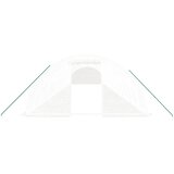  Staklenik s čeličnim okvirom bijeli 64 m² 16 x 4 x 2 m | shoptok.hr