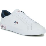 Lacoste Nizke superge POWERCOURT Bela | Shoptok.si
