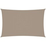 vidaXL Senčno jadro oksford blago pravokotno 4x7 m taupe | Shoptok.si
