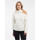 Orsay Creamy women's turtleneck with a slit - Women Cijene