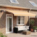  Povlačivi tende Pijesak 450 × 350 cm Tkanina i Aluminij | shoptok.hr