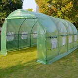 Lean_Toys Vrtni Rastlinjak 4,5x2x2m Folija 9m² UV-4 Premium | Shoptok.si