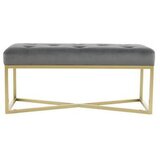 Kayoom KLOP BREZ NASLONA, kovina, umetna masa, tekstil, leseni material siva, zlate barve | Shoptok.si