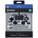 Nacon žični kontroler v sivi kamuflažni barvi za PS4 & PC u