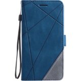 Chameleon Preklopna torbica (WLGO-Lines) za Samsung Galaxy S25 FE, modra | Shoptok.si