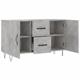  Komoda siva boja betona 100x36x60 cm od konstruiranog drva | Eponuda.ba