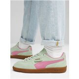Puma Pink and green suede sneakers Palermo - Men's