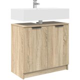  Kupaonski ormar s pohranom Sonoma hrast 64,5 x 33,5 x 59 cm | shoptok.hr