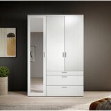 Livetastic omara s klasičnimi vrati, bela | Shoptok.si
