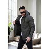 Dewberry 86622 Hooded Mens Seasonal Jacket-KHAKI Cijene