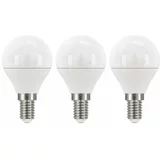 Emos Set od 3 LED žarulje Classic Mini Globe Warm White, 6W E14
