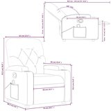 vidaXL Masažni naslanjač vinsko rdeče umetno usnje, (20921450) | Shoptok.si