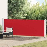  Uvlačiva bočna tenda za terasu 140 x 600 cm crvena | shoptok.hr