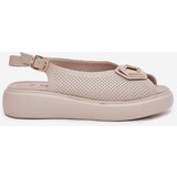 S. BARSKI Ladies Leather Sandals With Decoration S.Barski | Shoptok.si