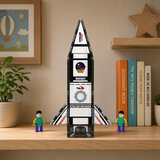  Magnetni građevinski blokovi Figure svemirskih raketa 26 kom. Slike