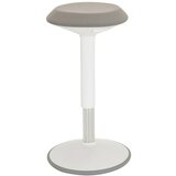 MID.YOU Pisarniški Stolček Balance Sit Iii W, Bela, Siva | Shoptok.si