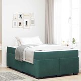  Krevetna konstrukcija Tamnozelena 120 x 190 cm tkanina | shoptok.hr