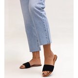 D/CEO Black slippers with fur insulated Valle | shoptok.hr
