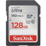 San Disk Ultra 128GB SDXC spominska kartica 140MB/s Cene