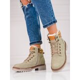 SHELOVET Gray women's trappers Cijene