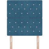 vidaXL Naslon za glavu s kristalnim gumbima tuftani tamno plavi 80 cm baršun, Naslon za glavu s kristalnim gumbima tuftani tamno plavi 160 cm baršun | shoptok.hr