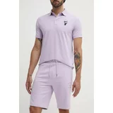 Karl Lagerfeld Kratke hlače moški, vijolična barva