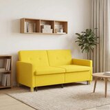  Krevet-sofa na razvlačenje Svijetlo žuta Tkanina | shoptok.hr