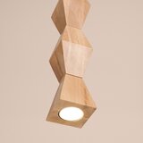 Sollux Viseća svjetiljka od masivne bukve u prirodnoj boji ø 8 cm Cubo – | shoptok.hr