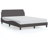  Okvir za krevet s uzglavljem sivi 140x190 cm od umjetne kože | shoptok.hr