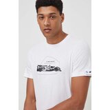 Puma Pamučna majica x BMW Motorsport za muškarce, boja: bež, s tiskom | shoptok.hr
