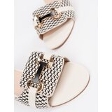 GOODIN White women's sandals with a medium heel | shoptok.hr